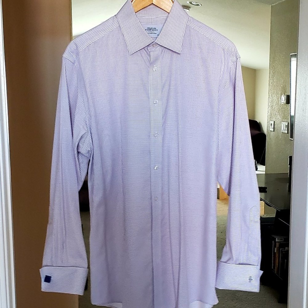 Charles Tyrwhitt Dress Shirt 16.5/35